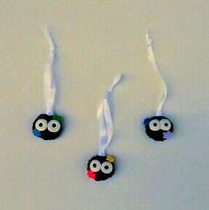 Studio Ghibli Soot Sprites - Susuwatari/ Makkuro k
